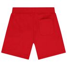 Boys Red Logo Shorts, 1, hi-res