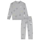 Grey Smiley Logo Tracksuit, 1, hi-res