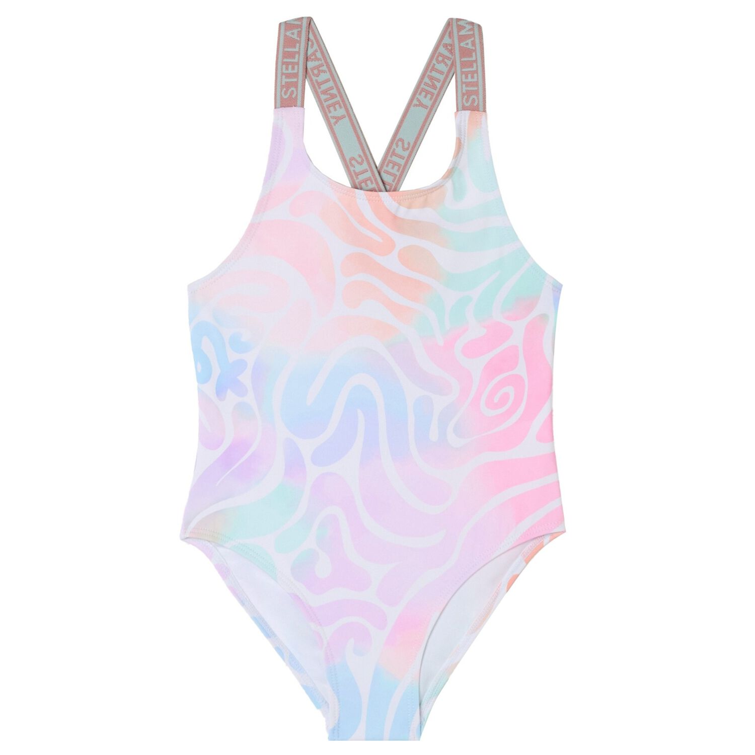 Girls Multi-Coloured Swimswuit, 1, hi-res