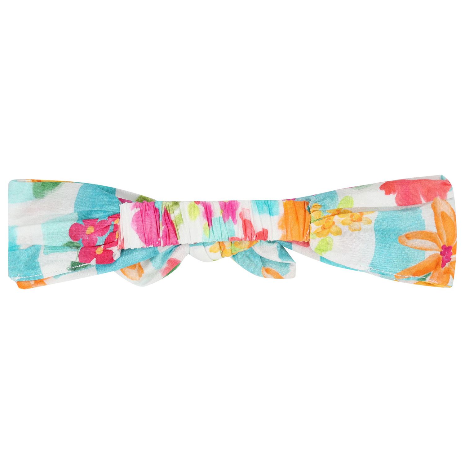 Girls White, Blue & Pink Floral Dress Set, 3, hi-res image number null