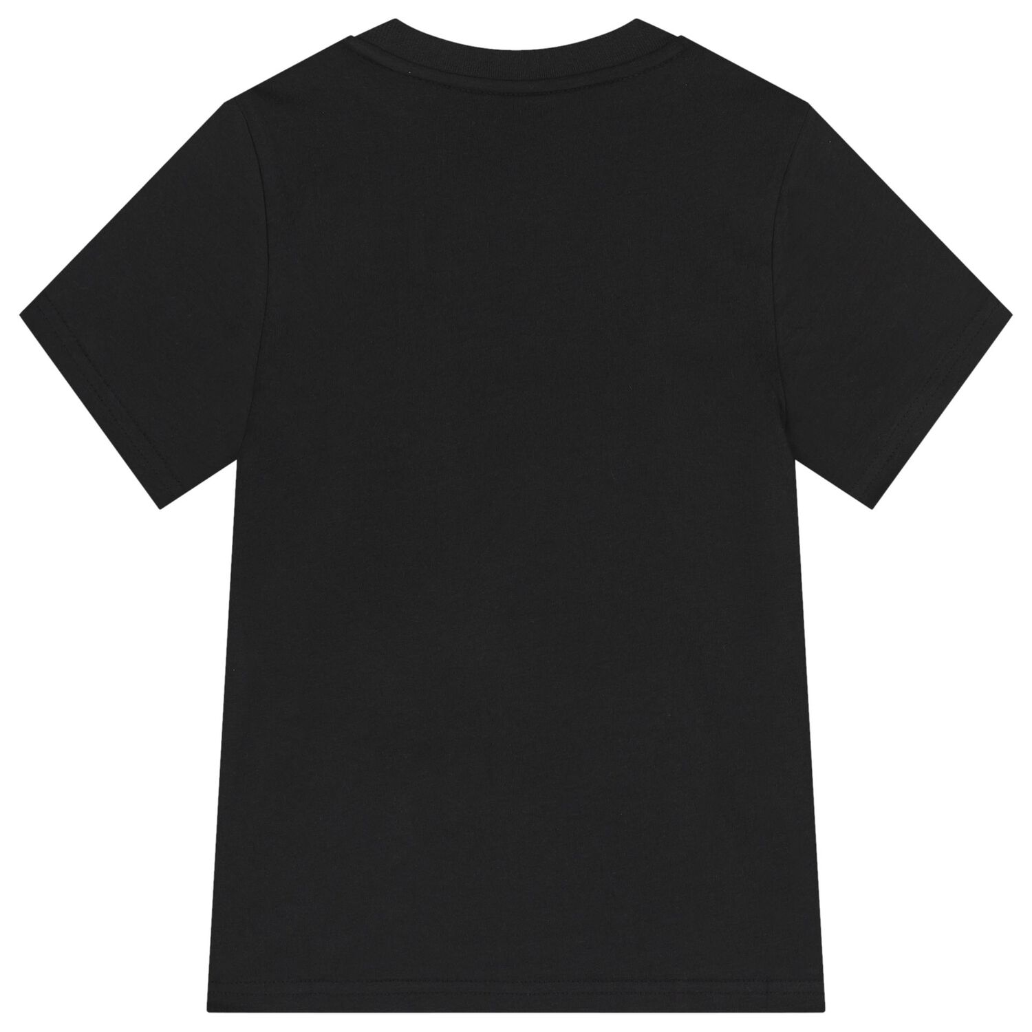 Boys Black Logo T-Shirt, 1, hi-res