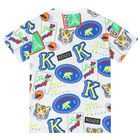 Boys White Logo T-Shirt, 1, hi-res