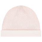 Baby Girls Pink Logo Babygrow Set, 4, hi-res