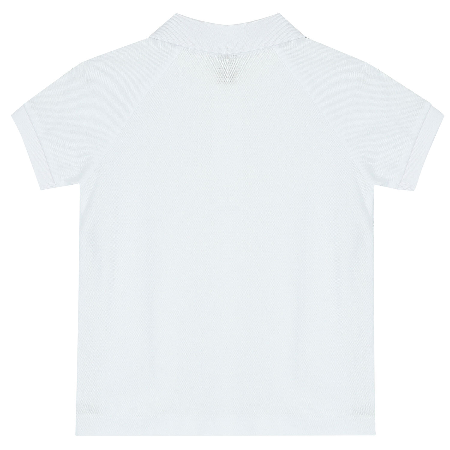 Boys White Logo Polo Shirt, 1, hi-res