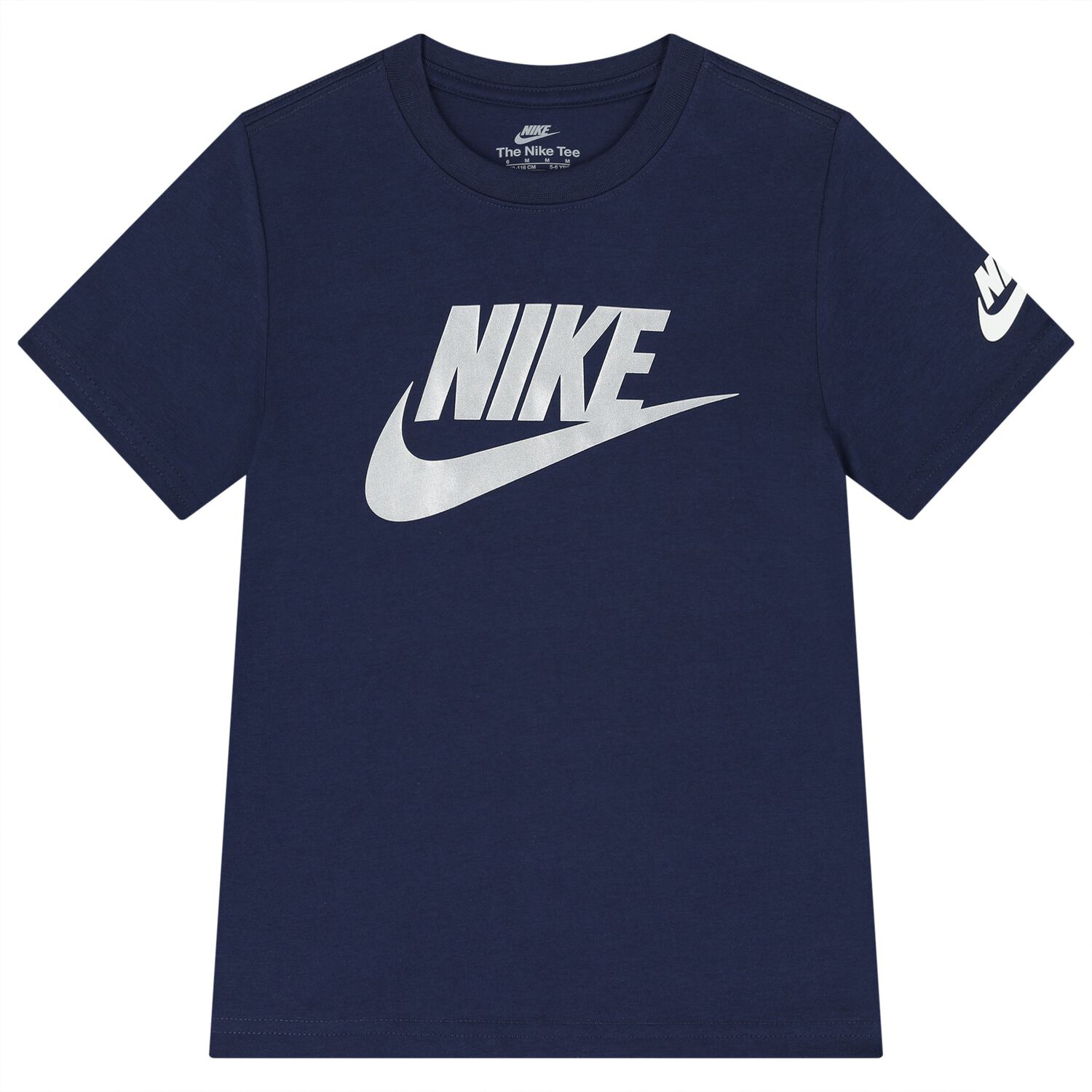 Boys Navy Blue Logo T-Shirt, 6, hi-res