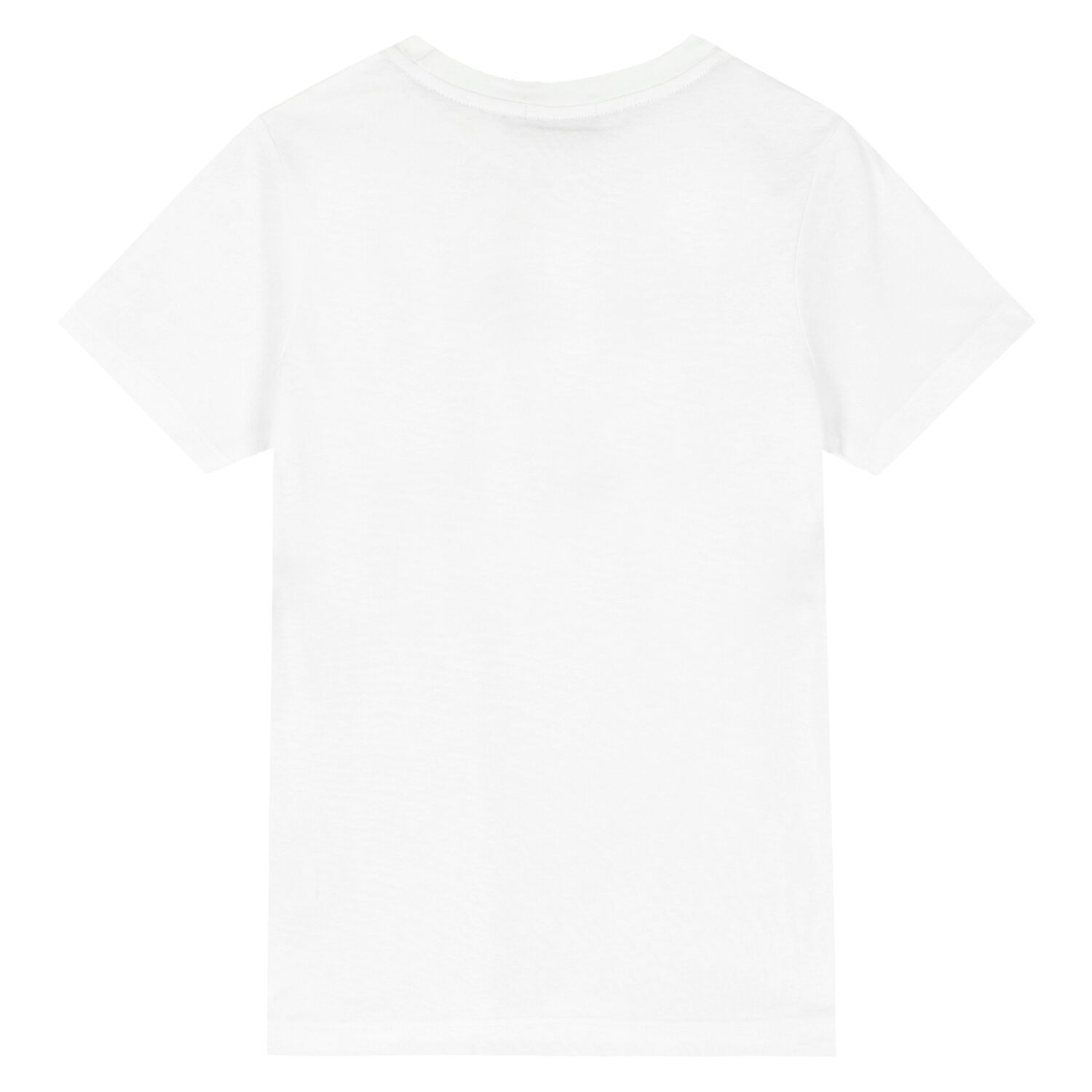 Boys White Logo T-Shirt, 1, hi-res