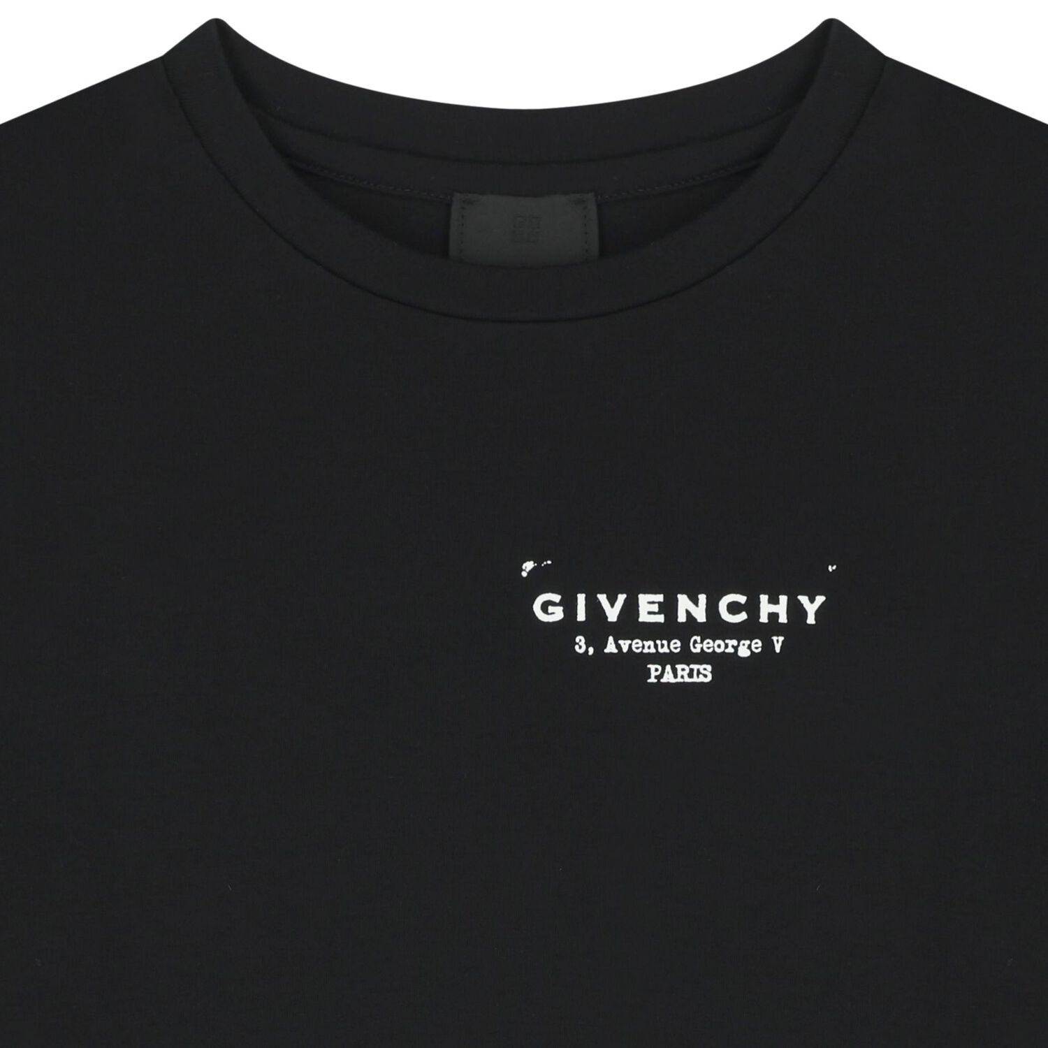 Girls Black Logo T-Shirt Dress, 1, hi-res