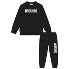 Black Logo Tracksuit, 2, hi-res