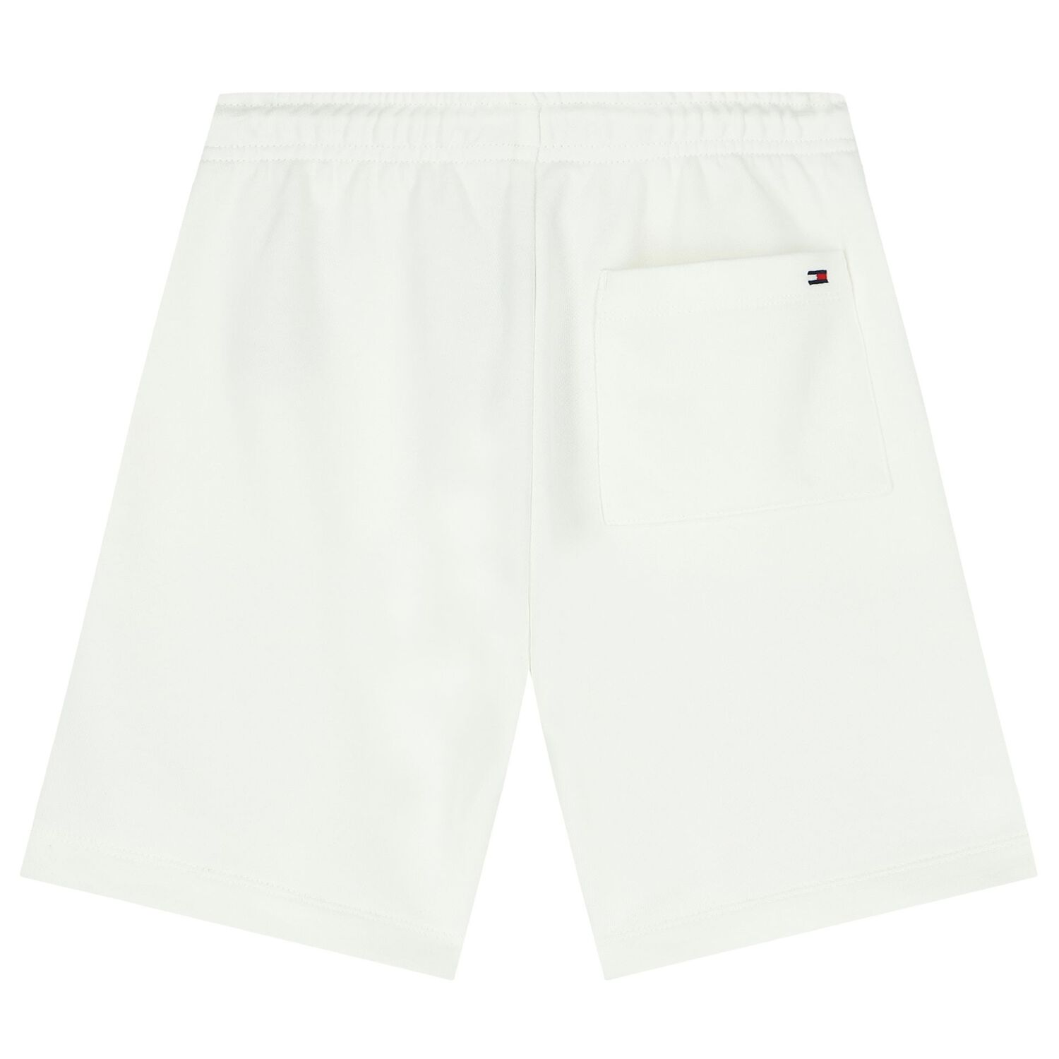 Boys White Logo Shorts, 2, hi-res