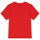 Boys Orange Logo T-Shirt, 2, hi-res