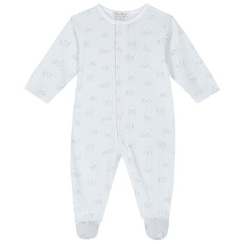 Baby Boys Blue Bear Besties Babygrow
