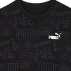 Boys Black Logo T-Shirt, 1, hi-res