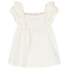 Girls Ivory & Red Leggings Set, 1, hi-res