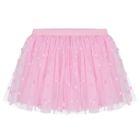 Girls Pink Tulle Skirt Set, 3, hi-res