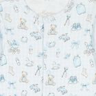 Blue Nursery Print Babygrow Gift Set (3 Piece), 1, hi-res