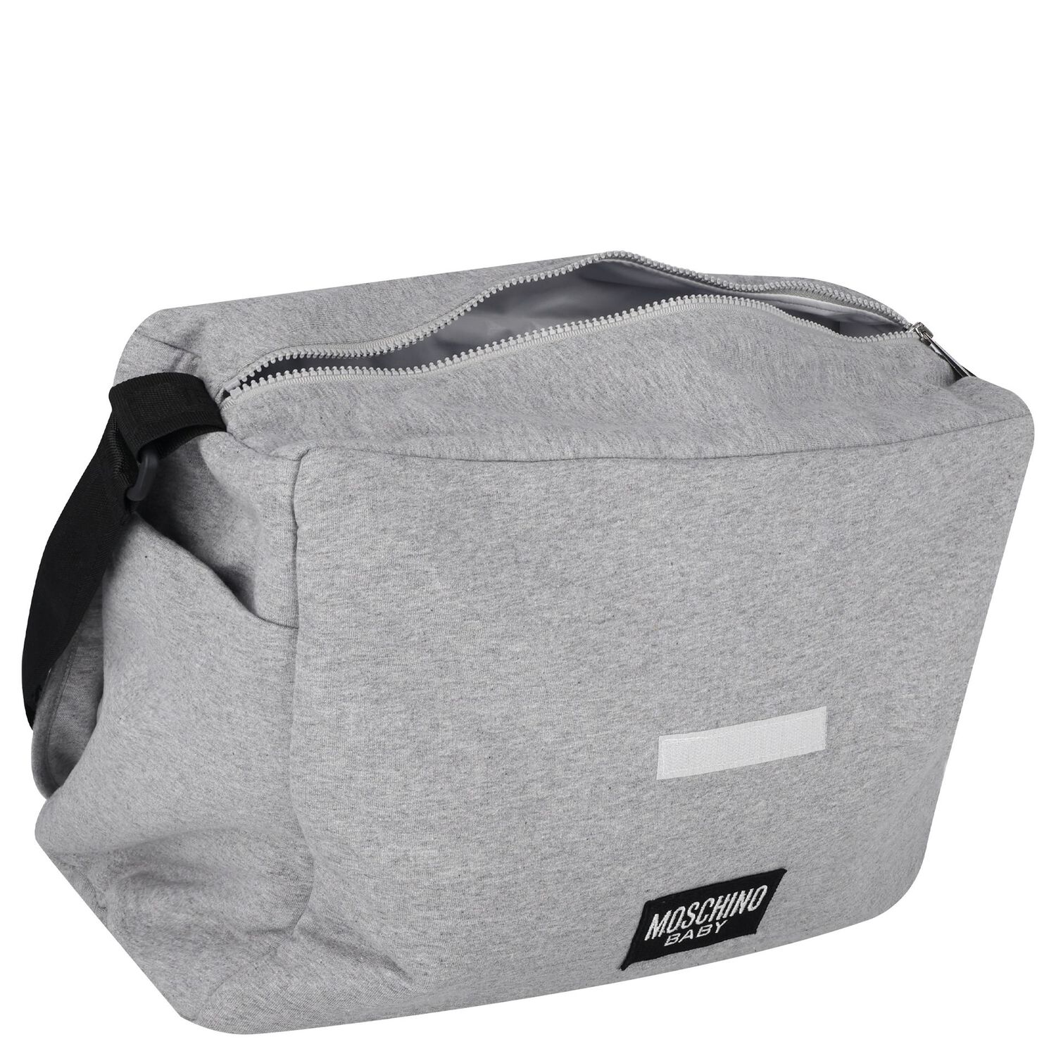 Grey Teddy Bear Baby Changing Bag, 6, hi-res