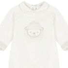 Ivory Sheep Babygrow, 1, hi-res