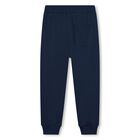 Navy Blue Logo Joggers, 2, hi-res