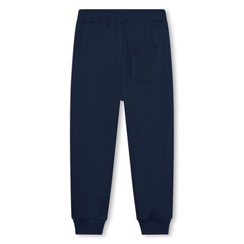 Navy Blue Logo Joggers