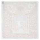 Ivory & Blue Ballet de Paris Baby Carr&eacute; Swaddle Blanket, 1, hi-res