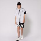 White Logo Trainers, 1, hi-res