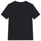 Boys Black Jordan T-Shirt, 1, hi-res