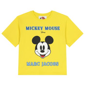 Yellow Logo Disney T-Shirt