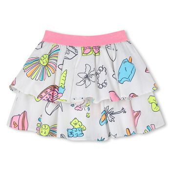 Girls White Skirt