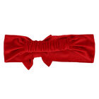 Younger Girls Red Velvet Headband, 2, hi-res
