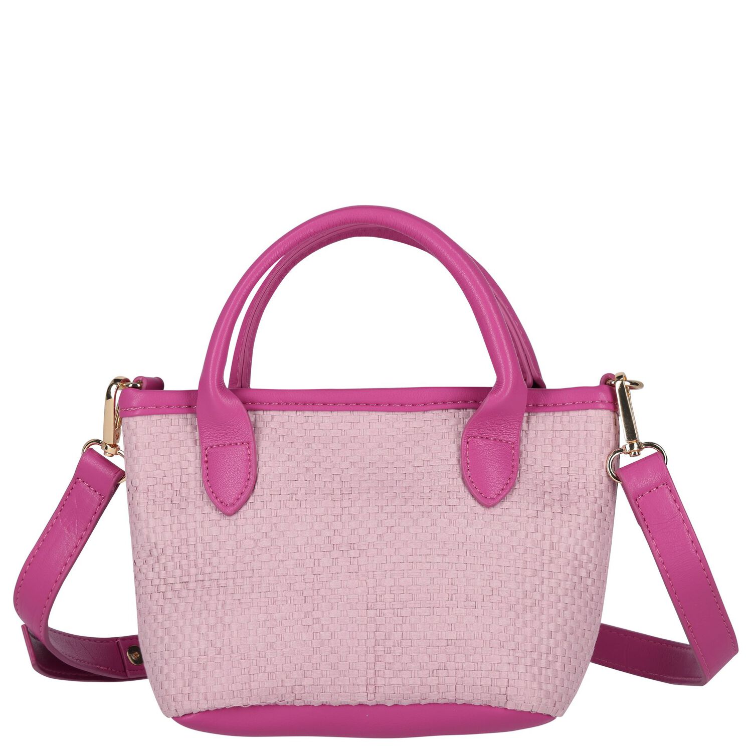 Girls Pink Flower Handbag (16cm), 3, hi-res image number null