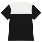 Boys White, Black & Green Logo T-Shirts ( 2-Pack ), 1, hi-res