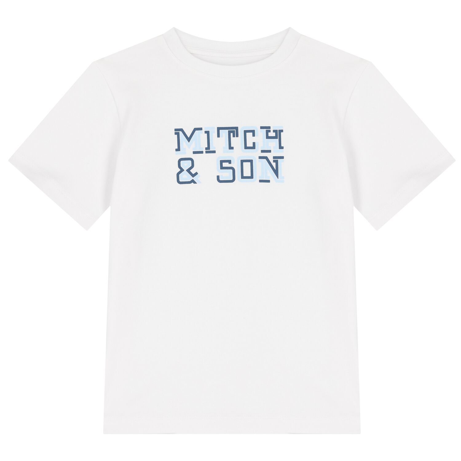 Boys White Logo T-Shirt, 1, hi-res image number null