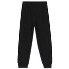 Black Logo Joggers, 1, hi-res
