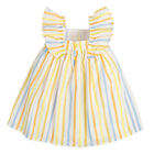 Girls Multi-Colored Striped Dress, 1, hi-res