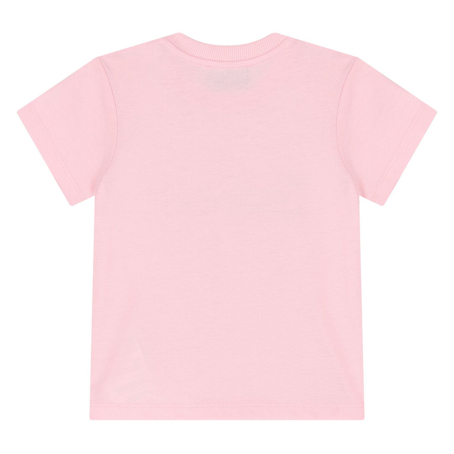 Younger Girls Pink Teddy Bear Logo Shorts Set, 4, hi-res