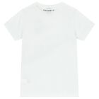 Boys White Logo T-Shirt, 3, hi-res