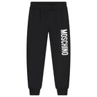 Black Logo Joggers, 1, hi-res