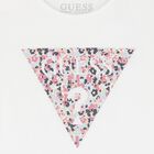 Girls White Logo T-Shirt, 1, hi-res
