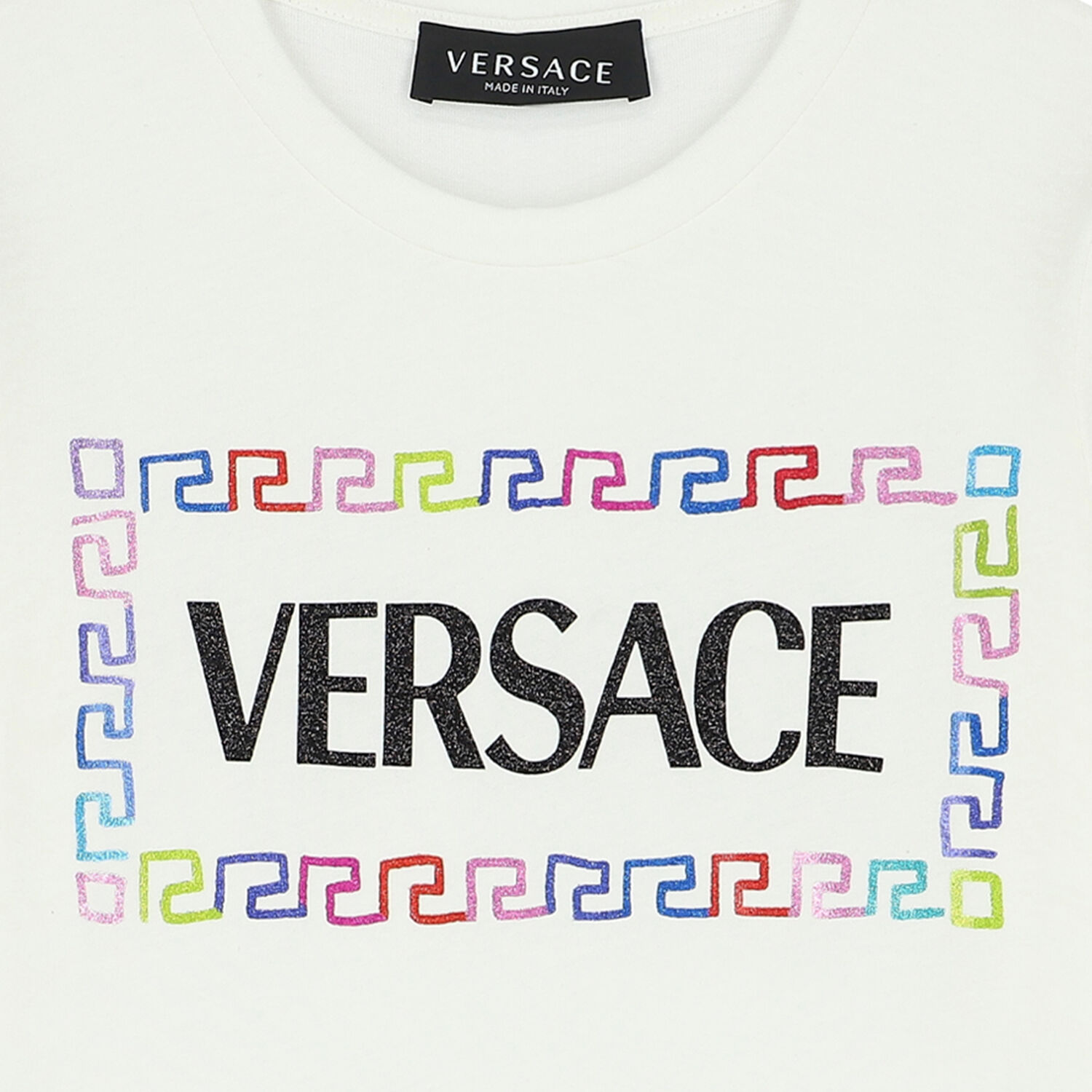 Ivory Logo Long Sleeve Top, 1, hi-res