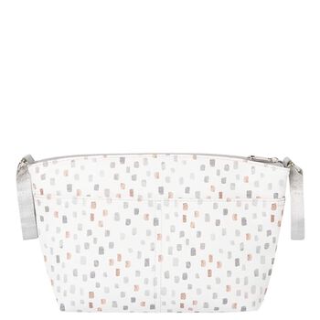Ivory & Grey Toiletry Bag