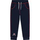 Boys Navy Logo Tracksuit, 1, hi-res
