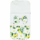 Baby Girls White Lemon Baby Nest, 1, hi-res