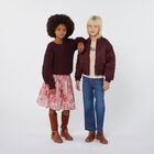 Girls Pink Logo Spiral Skirt, 1, hi-res