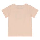 Younger Girls Pink Teddy Bear T-Shirt, 2, hi-res
