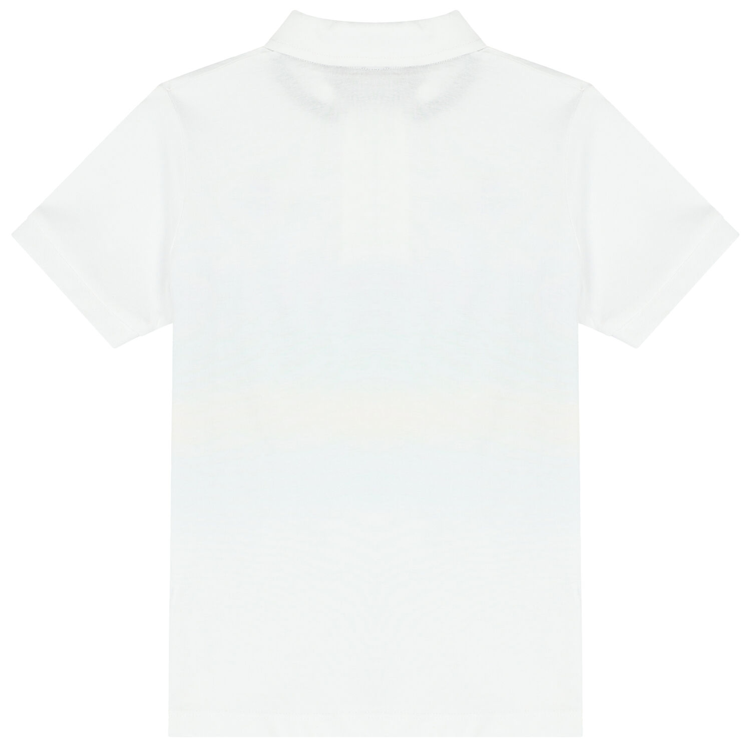 Boys White Spray Paint Polo Shirt, 1, hi-res