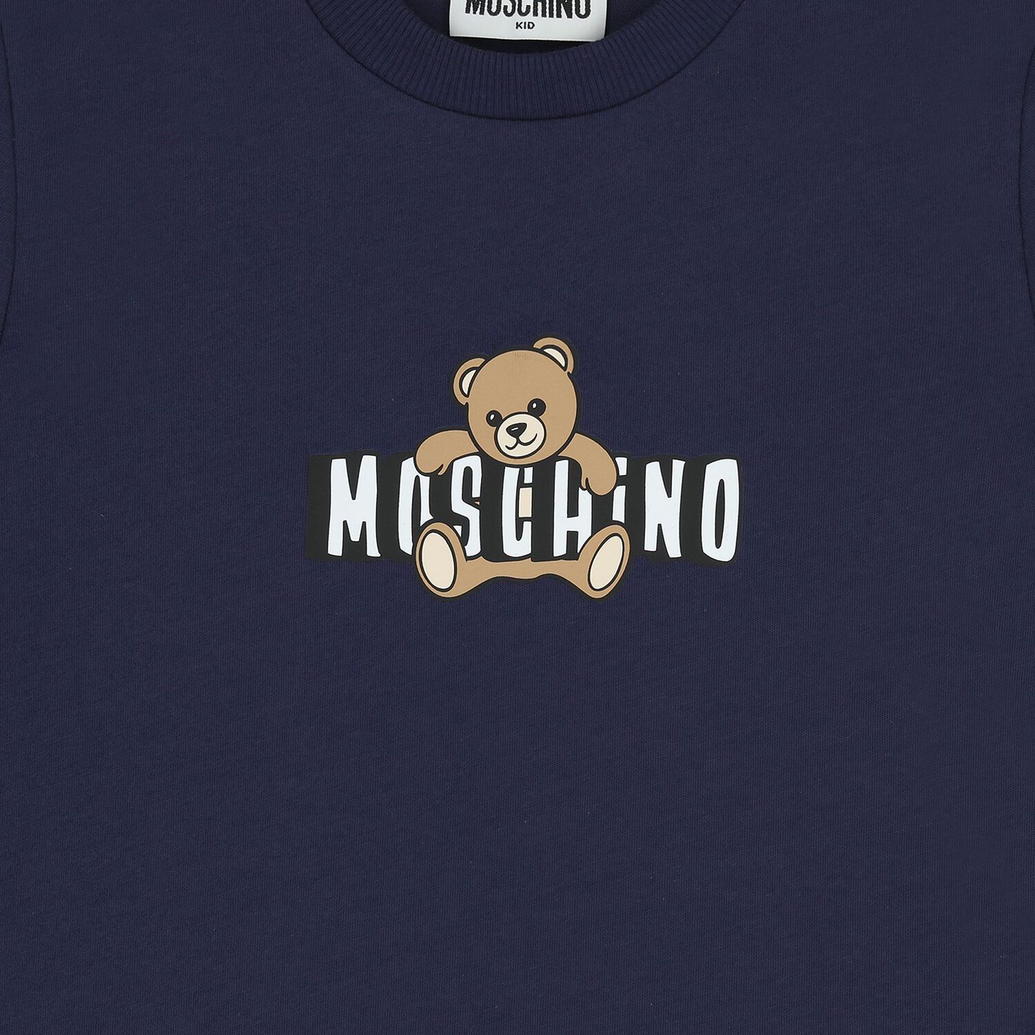 Navy Blue Teddy Bear Logo T-Shirt, 2, hi-res