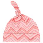 Baby Girls Pink Zig Zag Babygrow Set , 1, hi-res