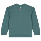 Boys Green & Black Marvel Logo Tracksuit, 1, hi-res