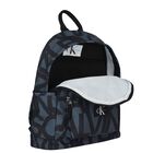 Blue & Black Logo Backpack, 2, hi-res