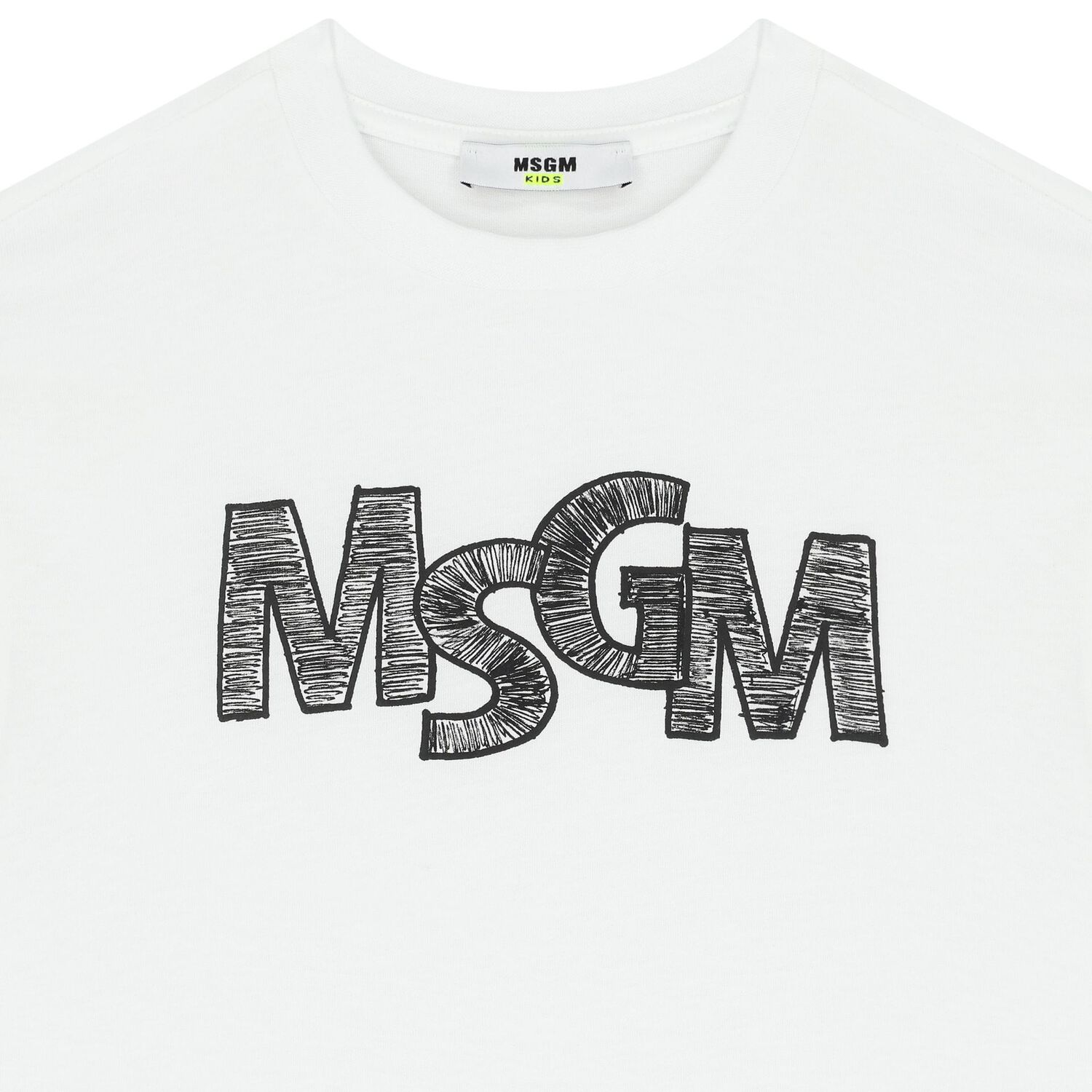 Boys White Logo T-Shirt, 1, hi-res